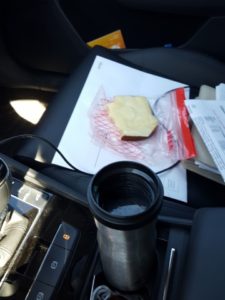 Frulle i bilen på väg till Vingåker